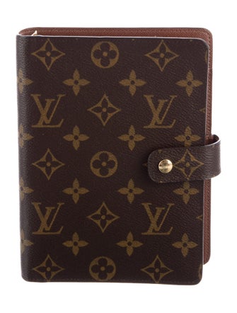 Louis Vuitton Monogram Medium Ring Agenda Cover