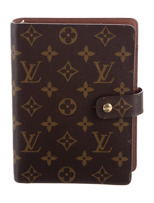 Louis Vuitton Monogram Medium Ring Agenda Cover
