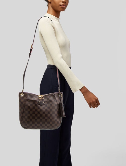 Louis Vuitton Damier Ebene Damier Ebene South Bank Besace