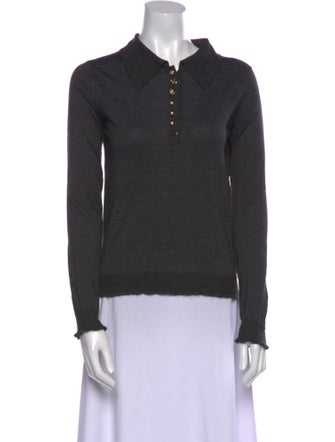 Louis Vuitton Wool Long Sleeve Sweatshirt