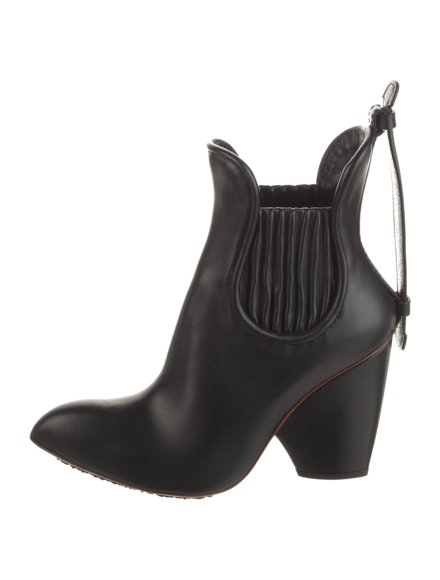 Louis Vuitton Monogram Idylle Pattern Leather Chelsea Boots w/ Tags