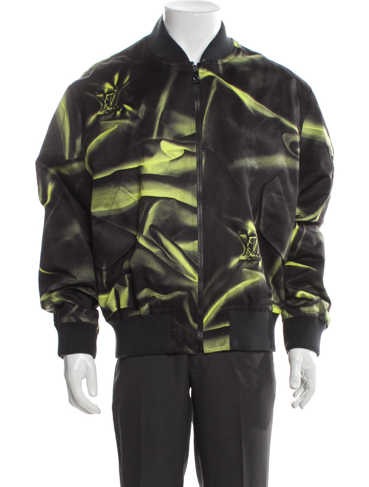 Louis Vuitton 2023 Printed Bomber Jacket w/ Tags