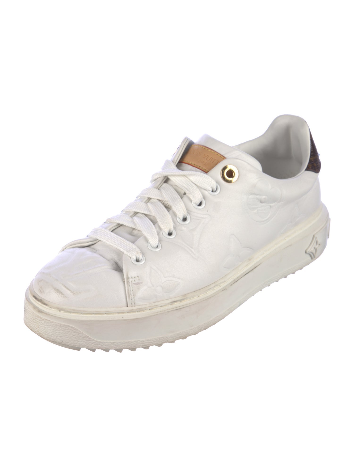Louis Vuitton LV Monogram Leather Sneakers