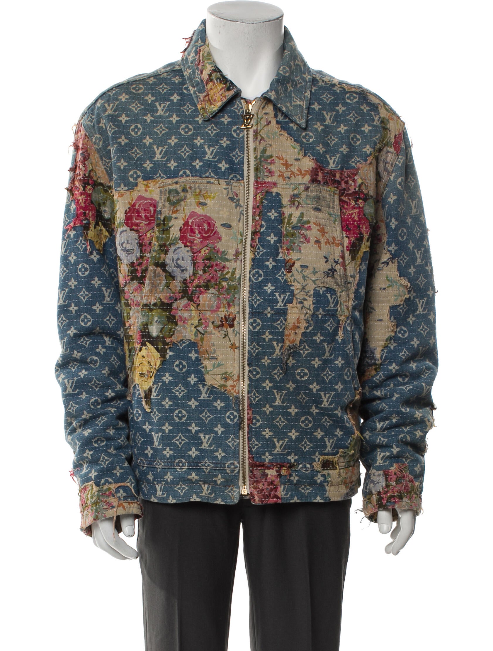 Louis Vuitton 2022 LV Monogram Denim Jacket