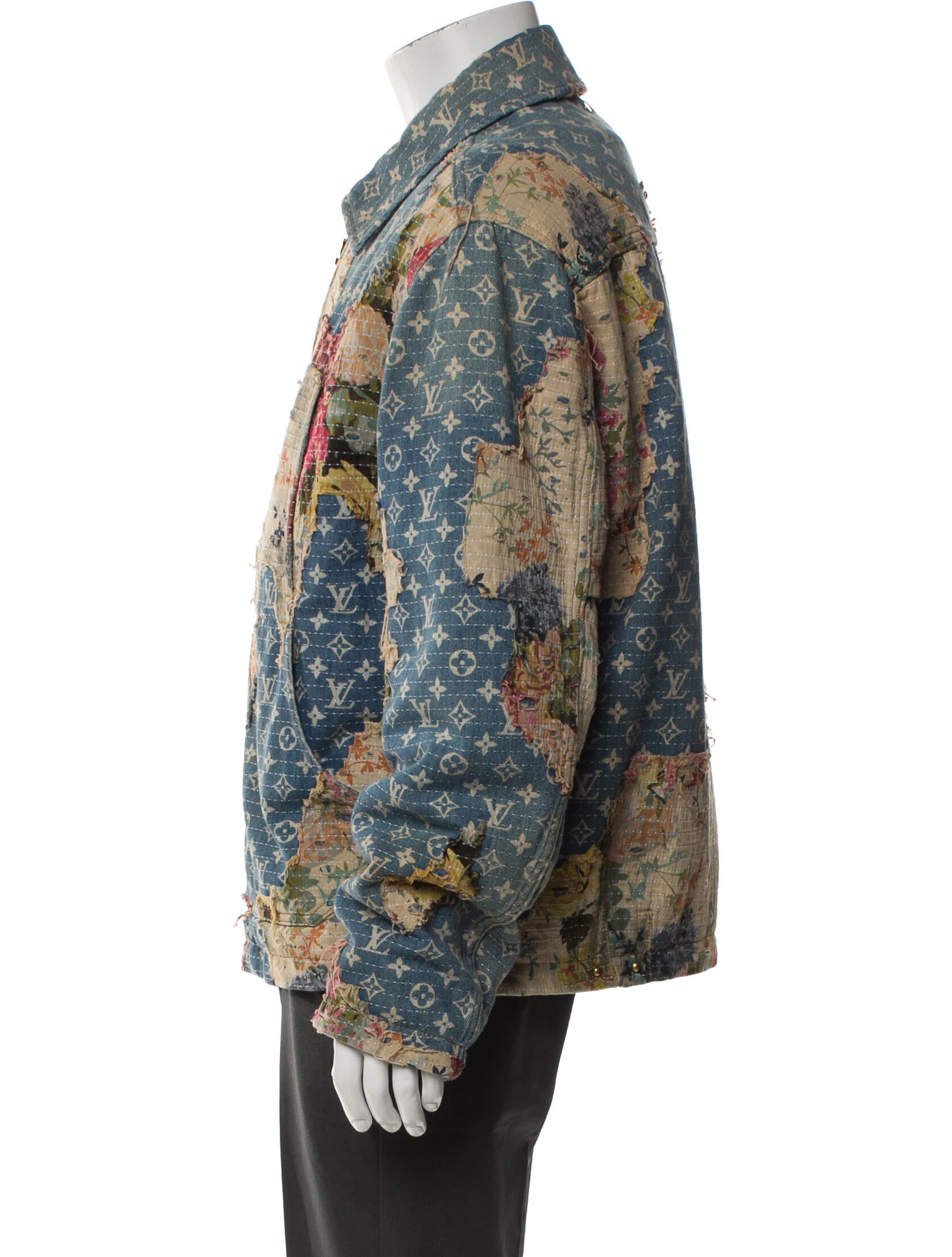 Louis Vuitton 2022 LV Monogram Denim Jacket