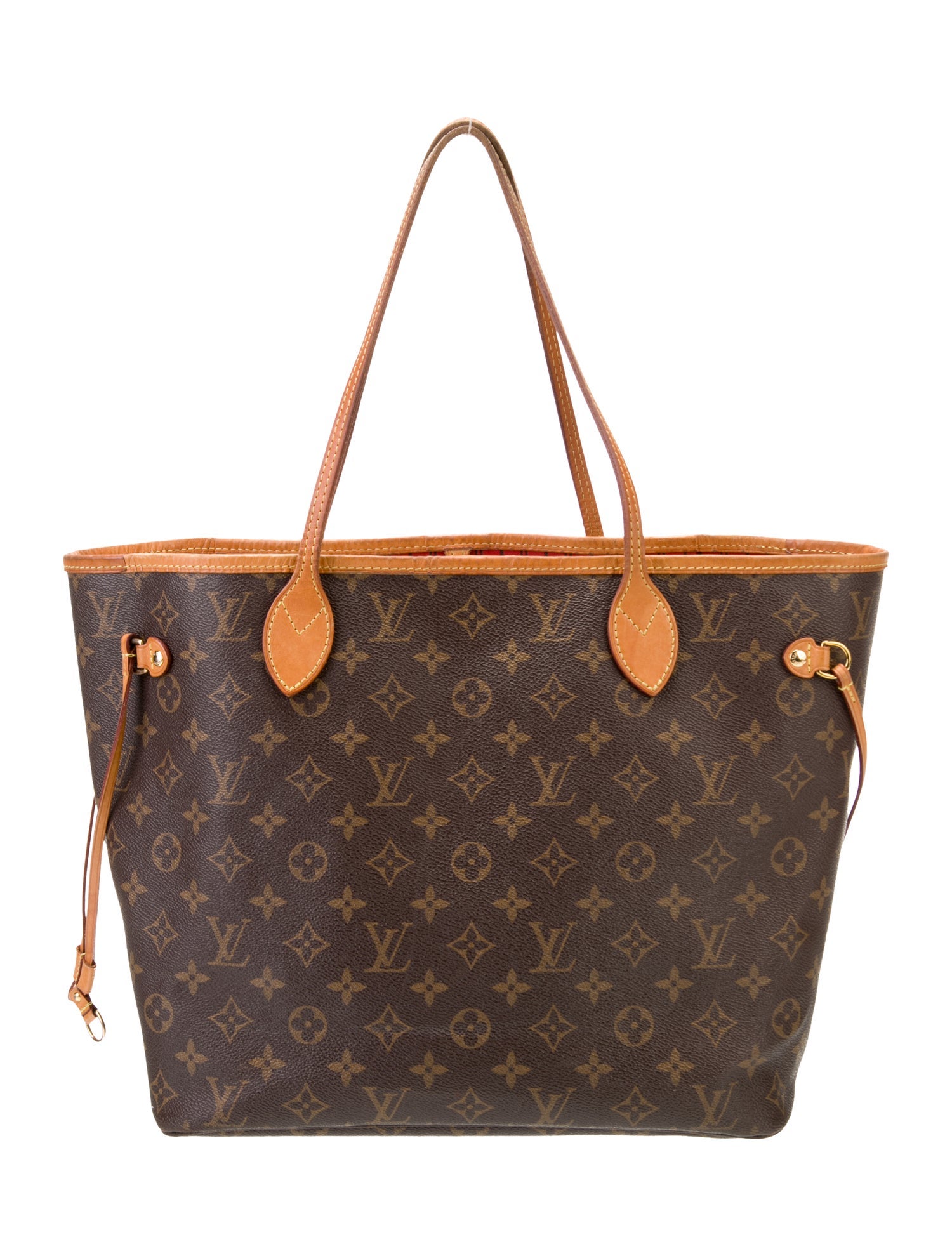 Louis Vuitton LV Monogram Neverfull w/Pouch MM