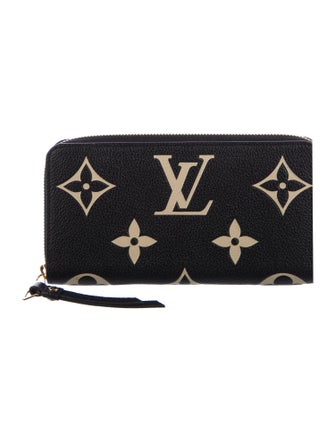 Louis Vuitton Monogram Giant Pattern Empreinte Leather Zippy Wallet