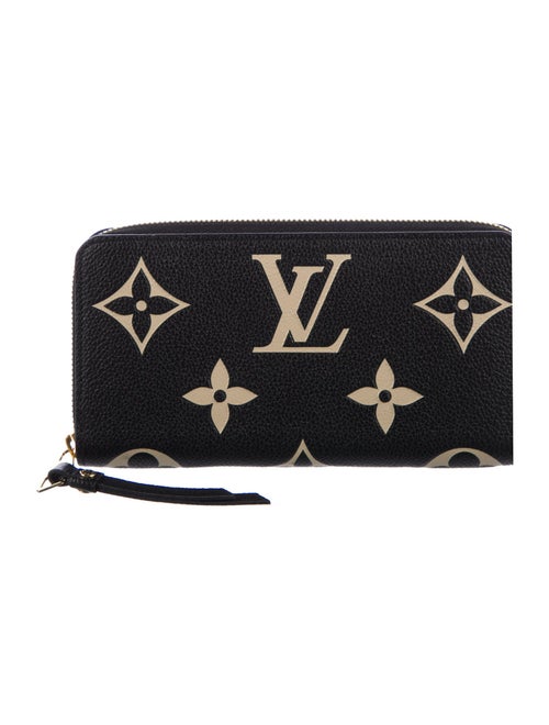 Louis Vuitton Monogram Giant Pattern Empreinte Leather Zippy Wallet
