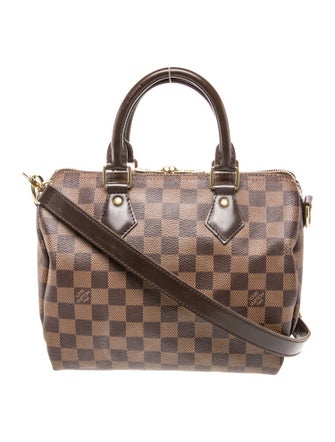 Louis Vuitton Damier Ebene Speedy Bandouliere 25