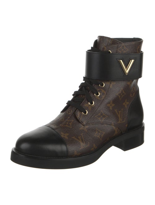 Louis Vuitton LV Monogram Combat Boots