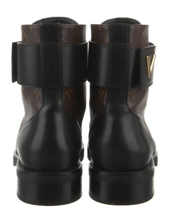 Louis Vuitton LV Monogram Combat Boots