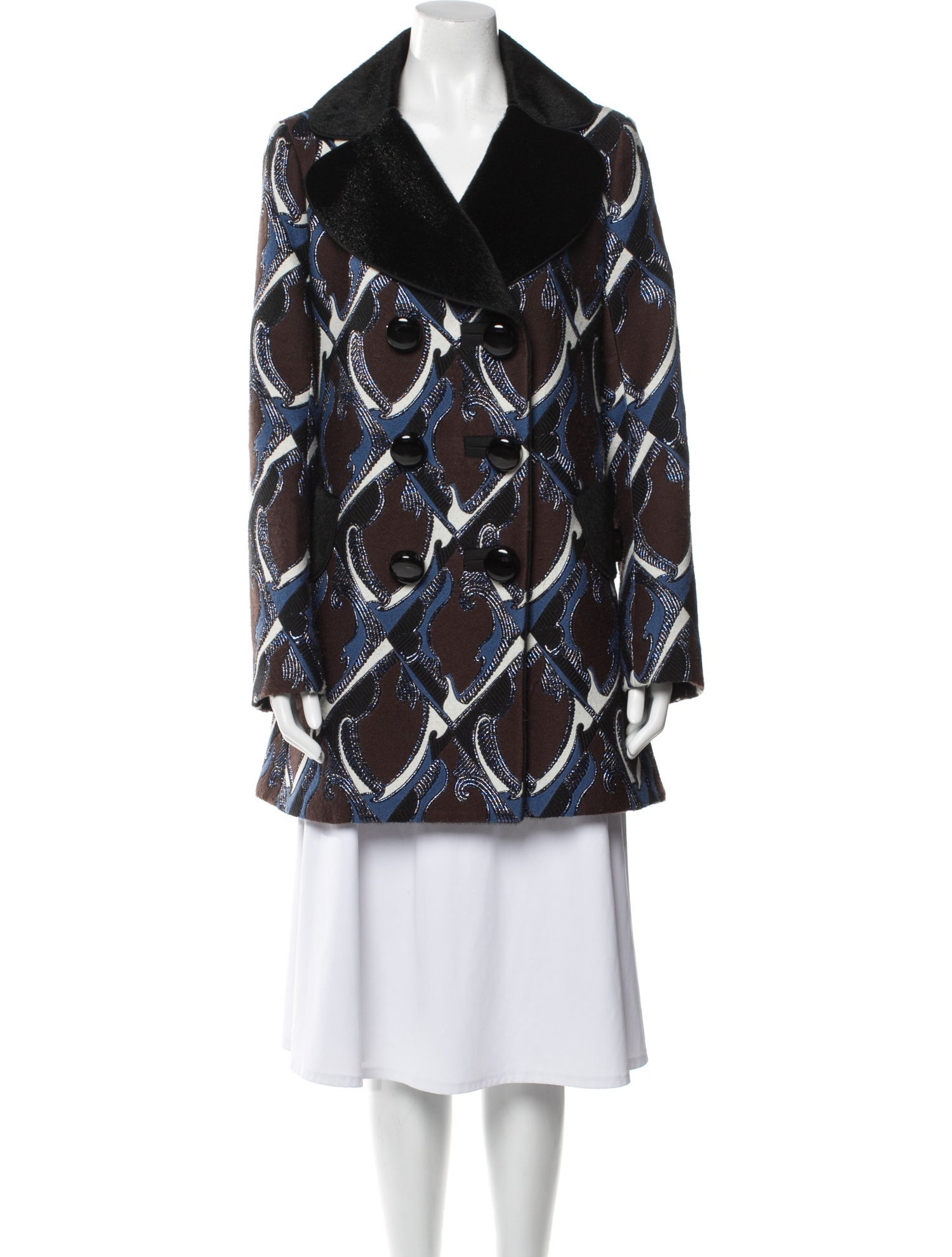 Louis Vuitton 2012 Virgin Wool Peacoat