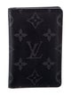 Louis Vuitton Monogram Eclipse Coated Canvas Pocket Organizer