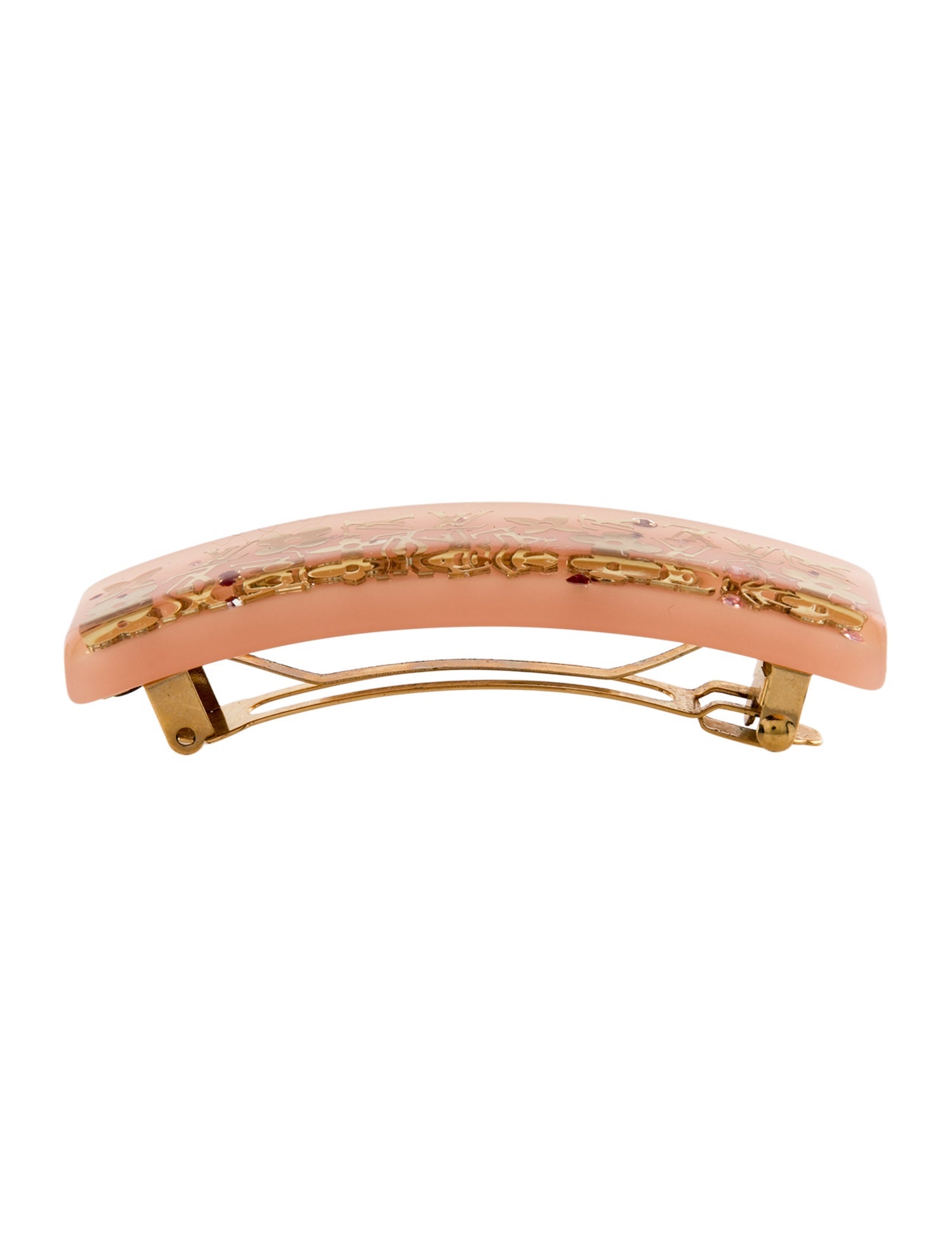 Louis Vuitton Monogram Inclusion Hair Clip