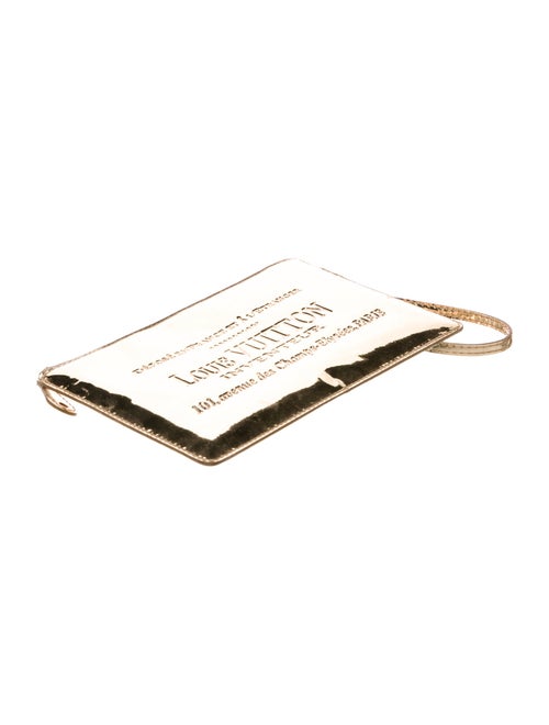 Louis Vuitton Miroir Patent Leather Pochette Plat