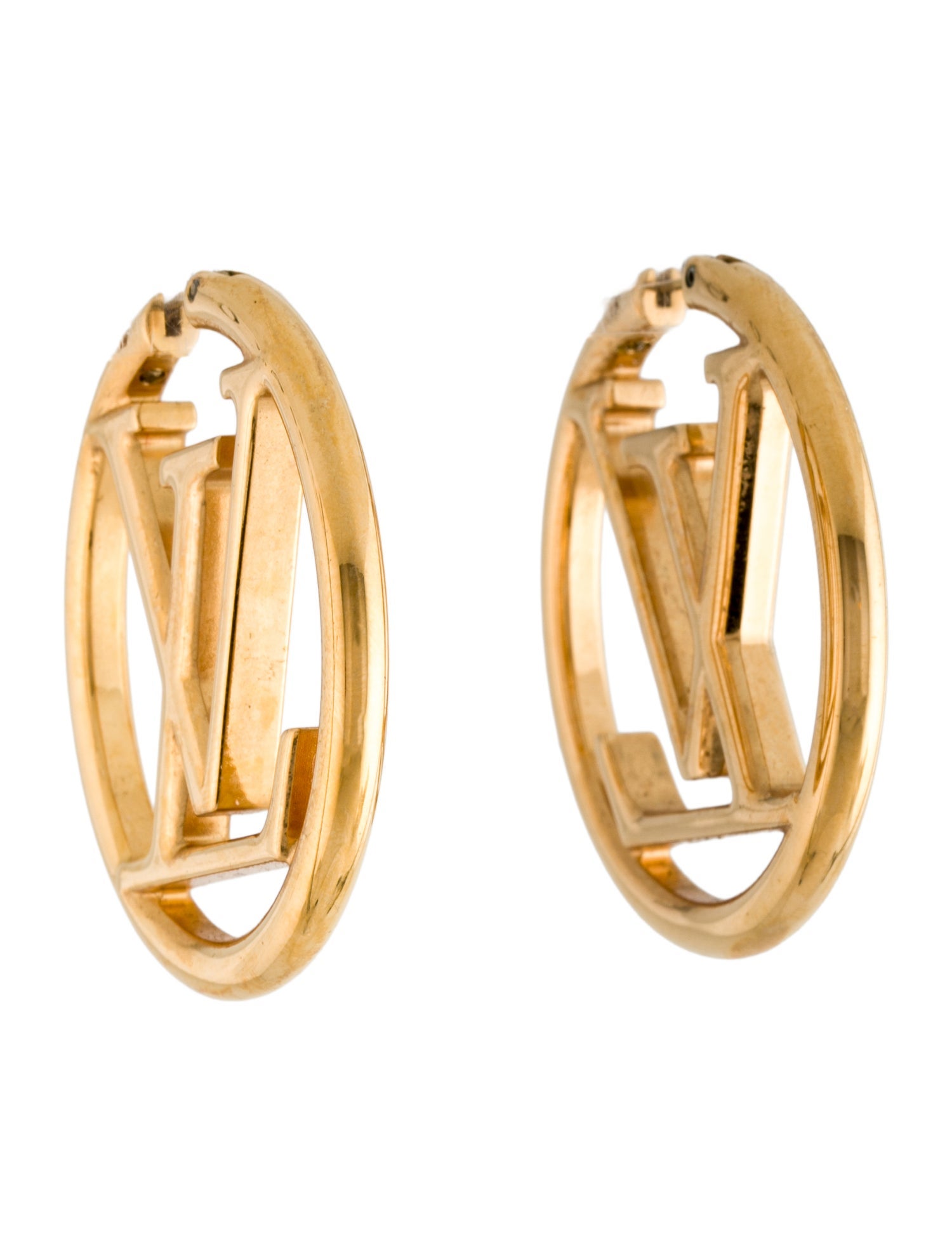 Louis Vuitton Louise Hoop GM Earrings