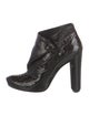 Louis Vuitton Embossed Patent Leather Boots