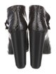 Louis Vuitton Embossed Patent Leather Boots