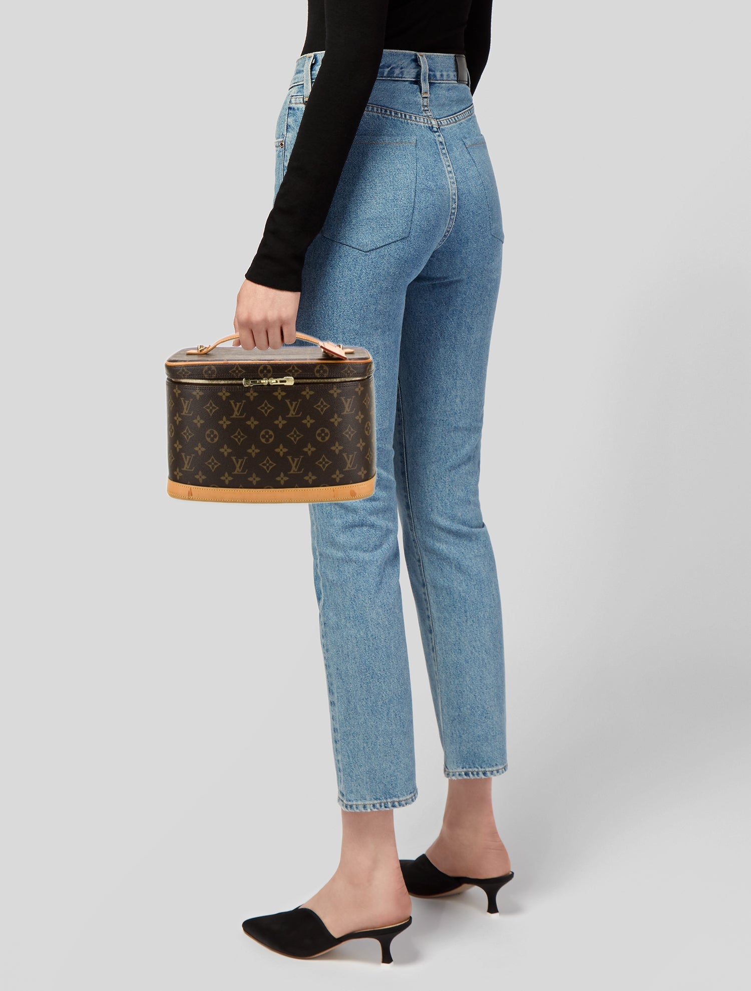 Louis Vuitton Vintage LV Monogram Nice Vanity Case