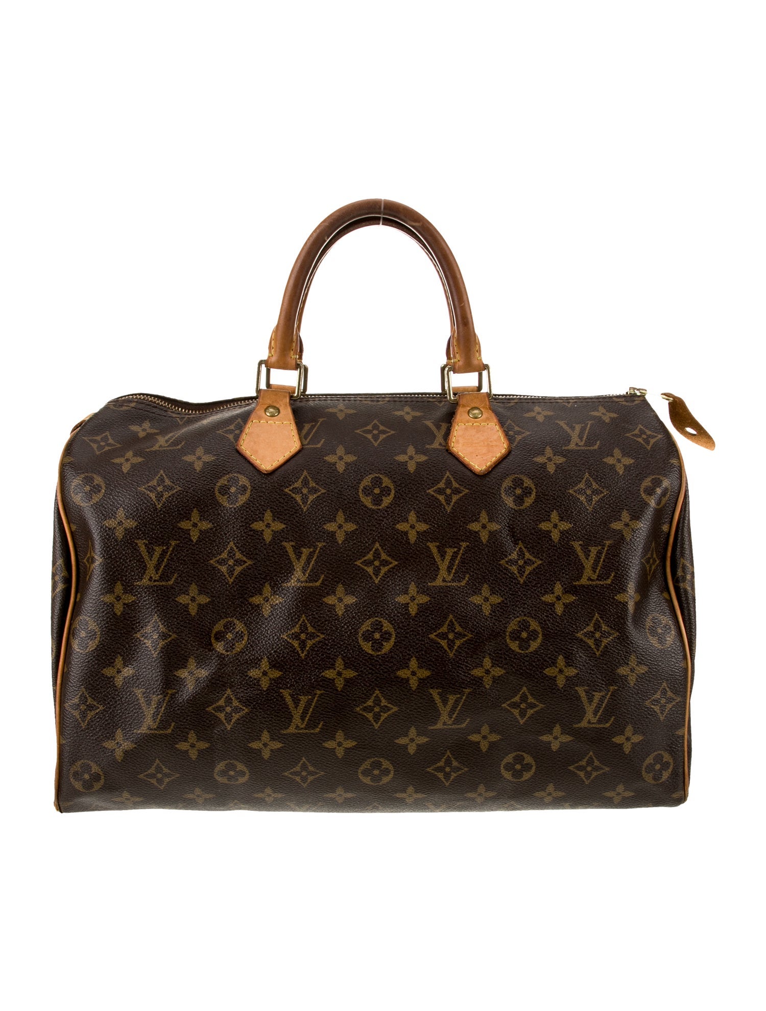Louis Vuitton LV Monogram Speedy 35 Vintage