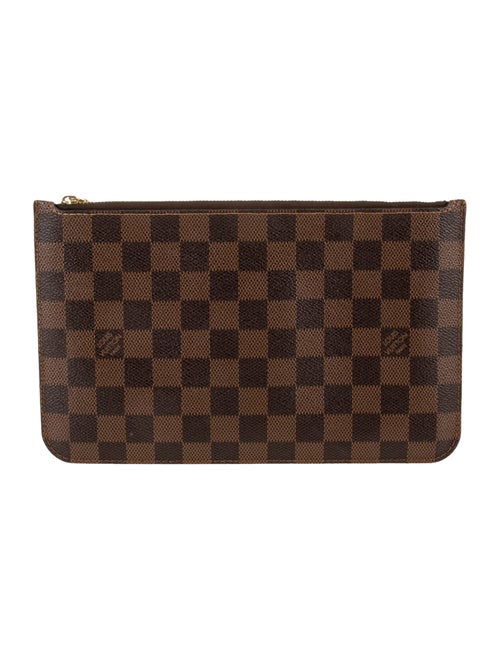 Louis Vuitton Damier Ebene Neverfull Pouch