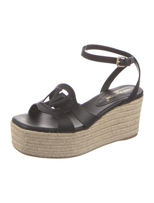Louis Vuitton Monogram Pattern Leather Espadrilles