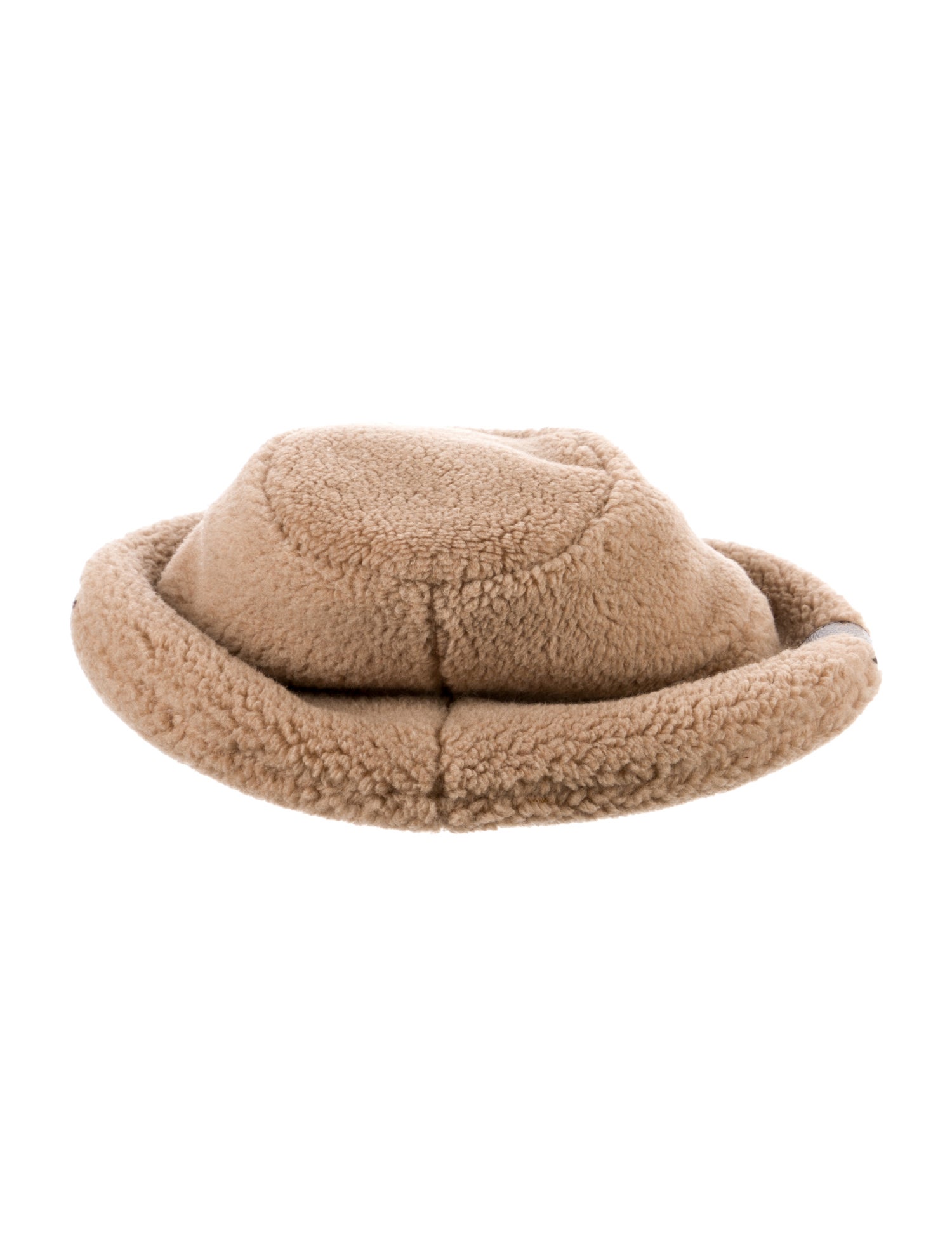 Louis Vuitton Neutral Wool Embroidered Bucket Hat
