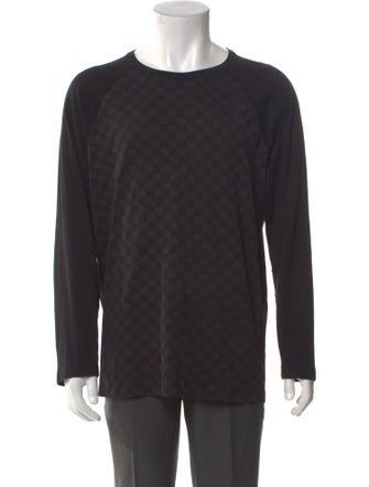 Louis Vuitton 2010 Damier Ebene Pattern T-Shirt