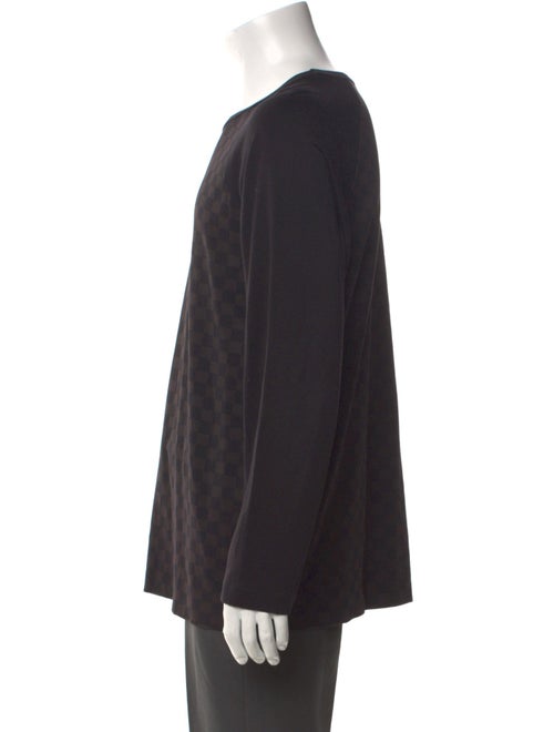 Louis Vuitton 2010 Damier Ebene Pattern T-Shirt