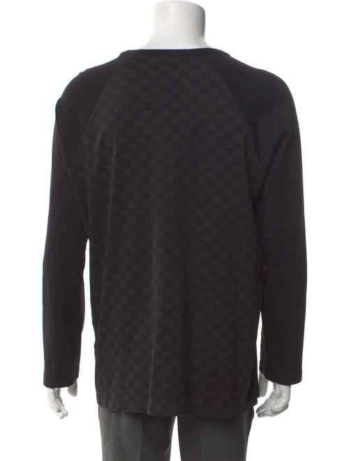Louis Vuitton 2010 Damier Ebene Pattern T-Shirt