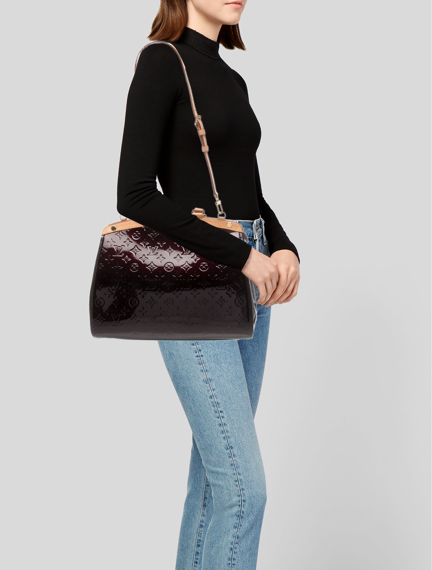 Louis Vuitton Monogram Vernis Brea GM