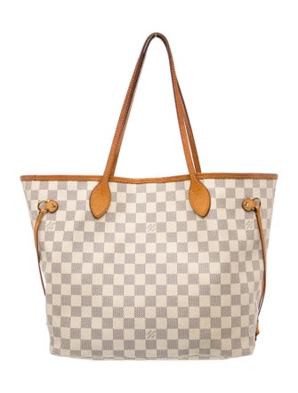 Louis Vuitton Damier Azur Neverfull w/Pouch MM