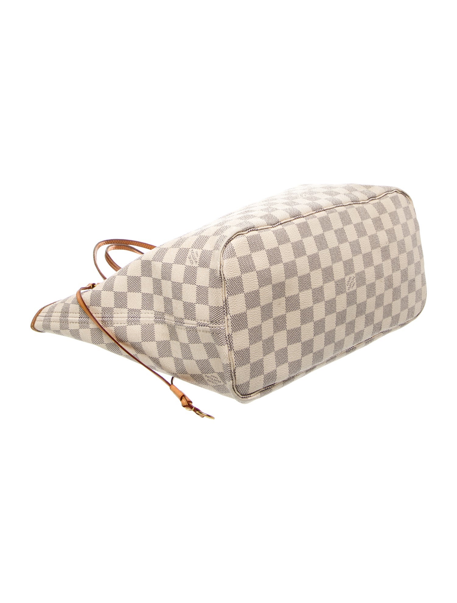 Louis Vuitton Damier Azur Neverfull w/Pouch MM