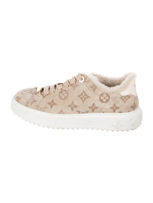 Louis Vuitton LV Monogram Suede Sneakers