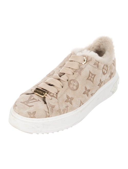 Louis Vuitton LV Monogram Suede Sneakers