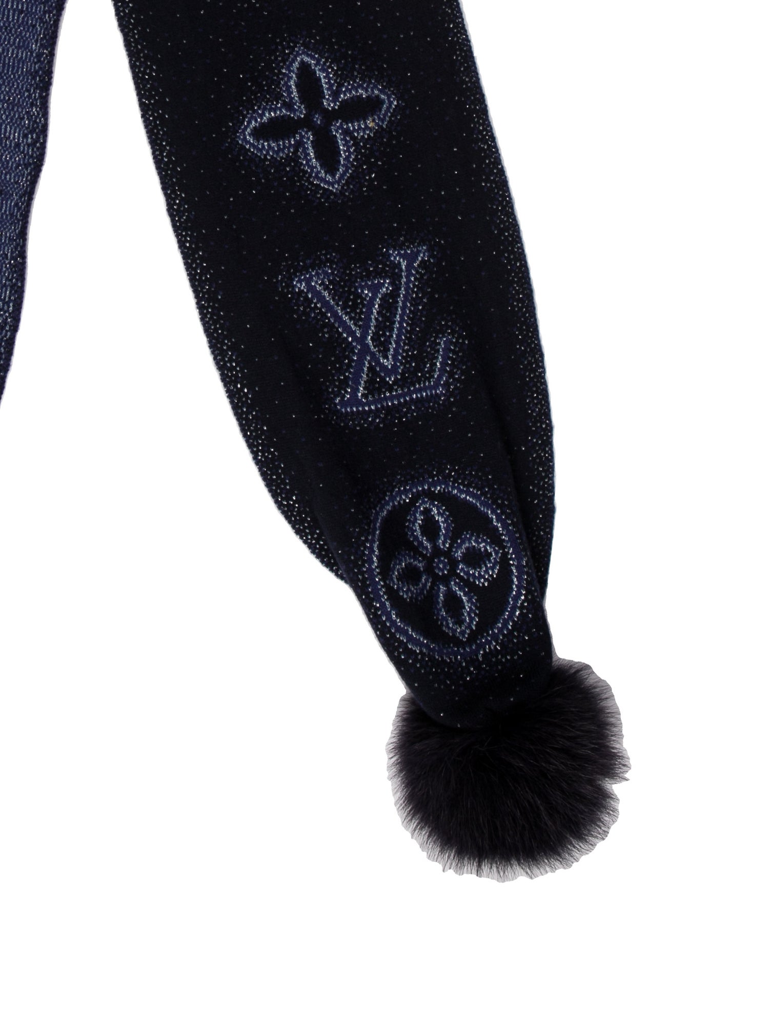 Louis Vuitton Cashmere LV Monogram Scarf