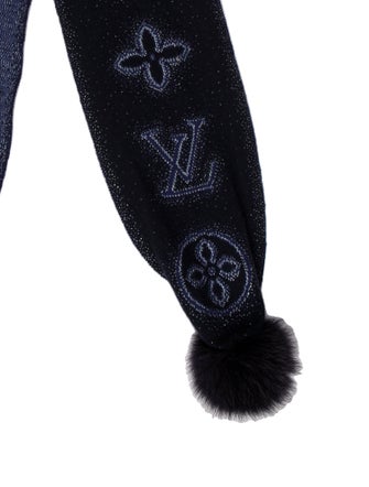 Louis Vuitton Cashmere LV Monogram Scarf