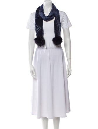 Louis Vuitton Cashmere LV Monogram Scarf