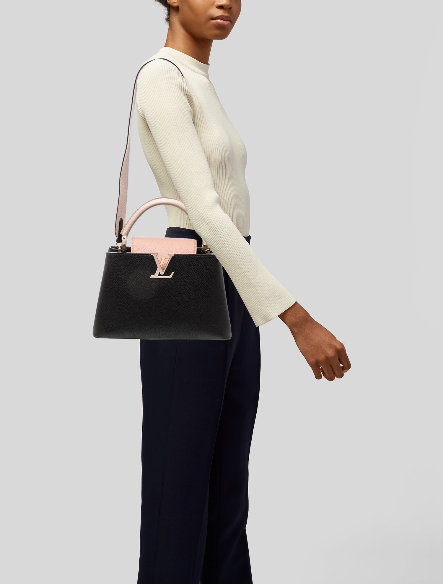 Louis Vuitton Taurillon Leather Capucines MM