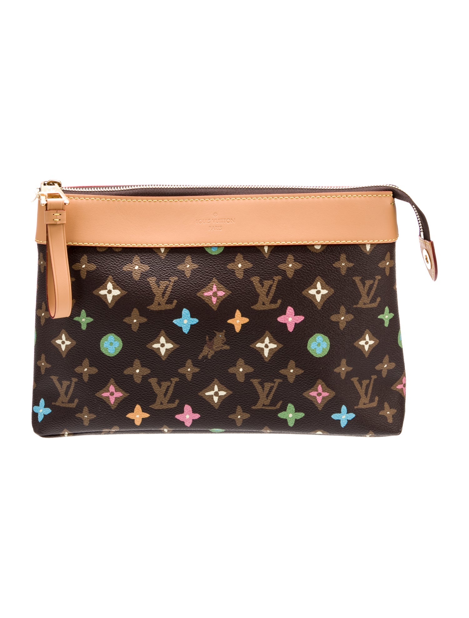 Louis Vuitton Coated Canvas x Tyler, the Creator Monogram Craggy Pochette Voyage Souple 2024 w/ Tags