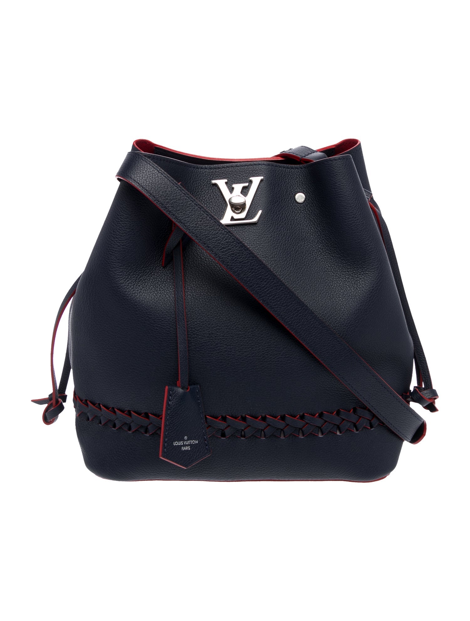 Louis Vuitton Taurillon Leather Lockme Bucket Bag