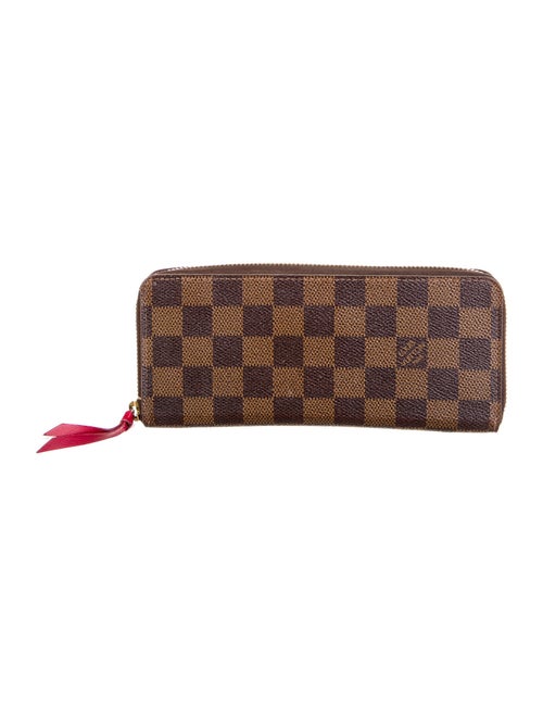 Louis Vuitton 2019 Damier Ebene Pattern Clemence Wallet