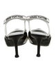 Louis Vuitton LV Monogram Leather Slingback Pumps