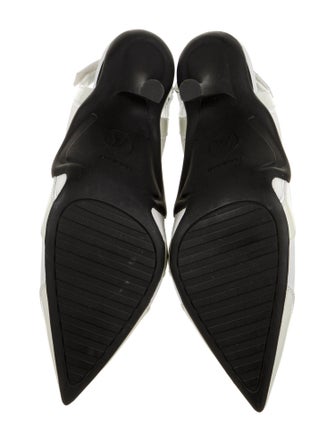 Louis Vuitton LV Monogram Leather Slingback Pumps