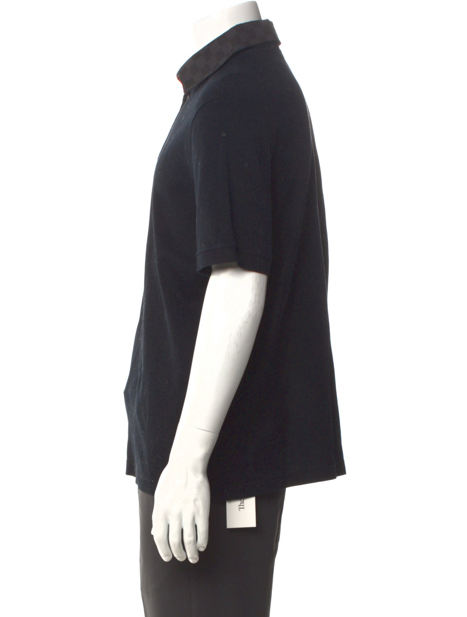 Louis Vuitton 2011 Damier Graphite Pattern Polo Shirt