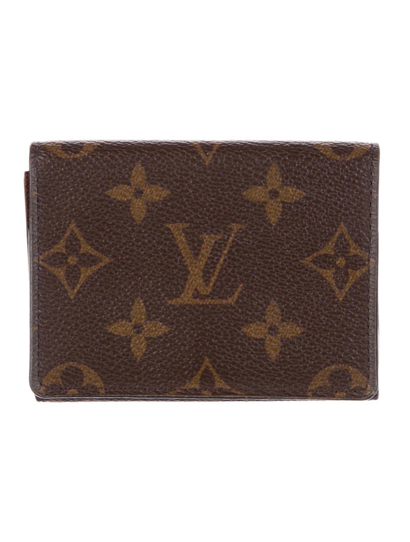 Louis Vuitton Monogram Pattern Coated Canvas Card Case