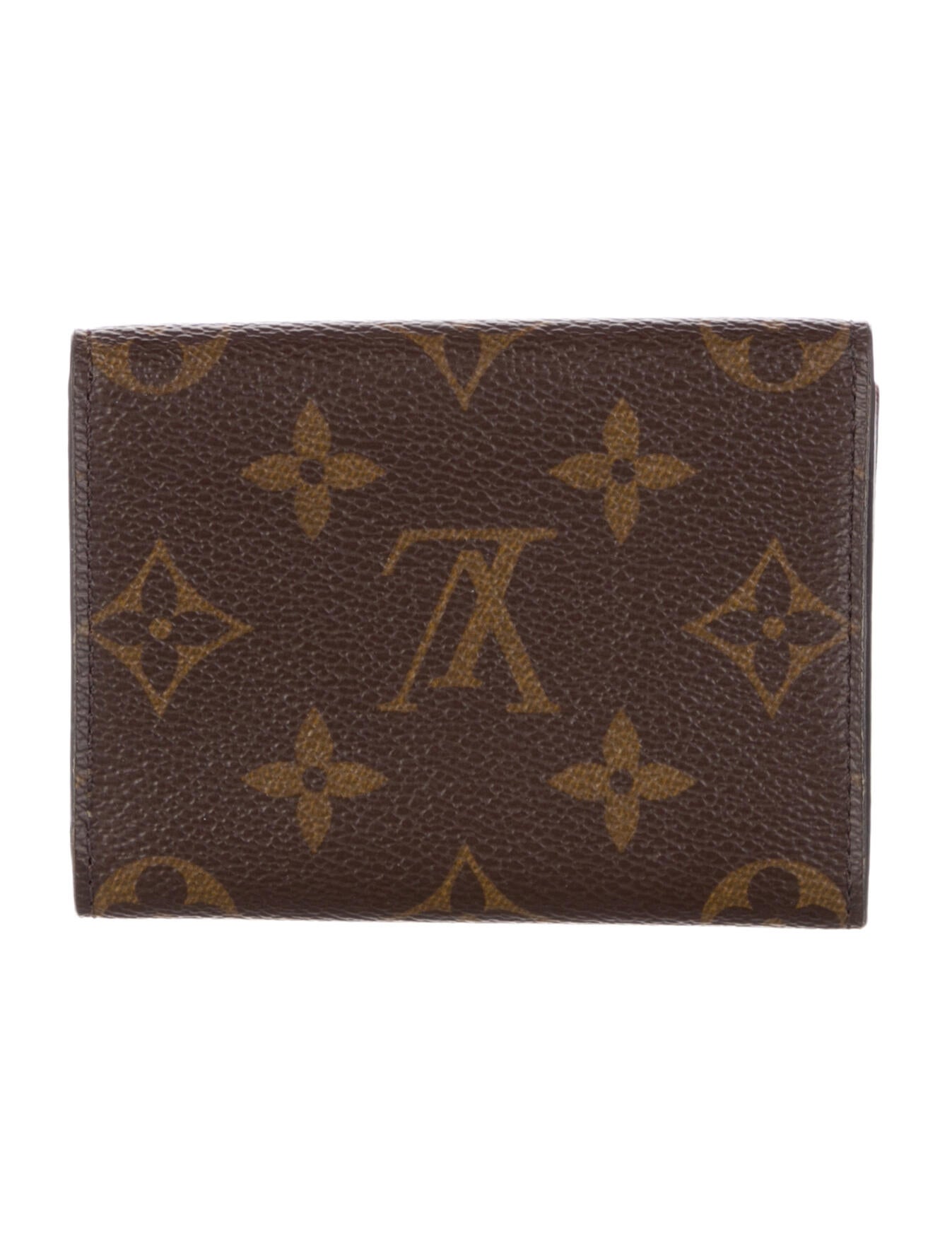 Louis Vuitton Monogram Pattern Coated Canvas Card Case
