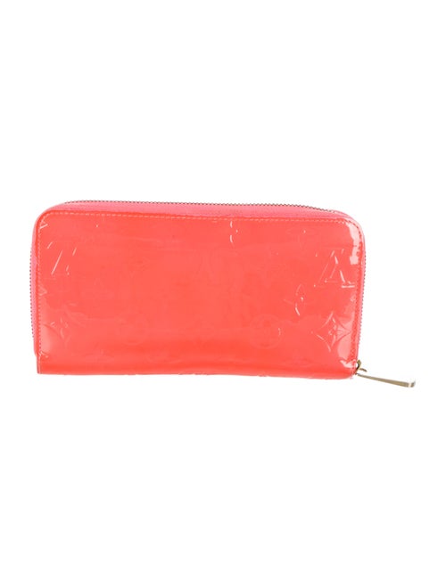 Louis Vuitton Monogram Vernis Vernis Patent Leather Zippy Wallet
