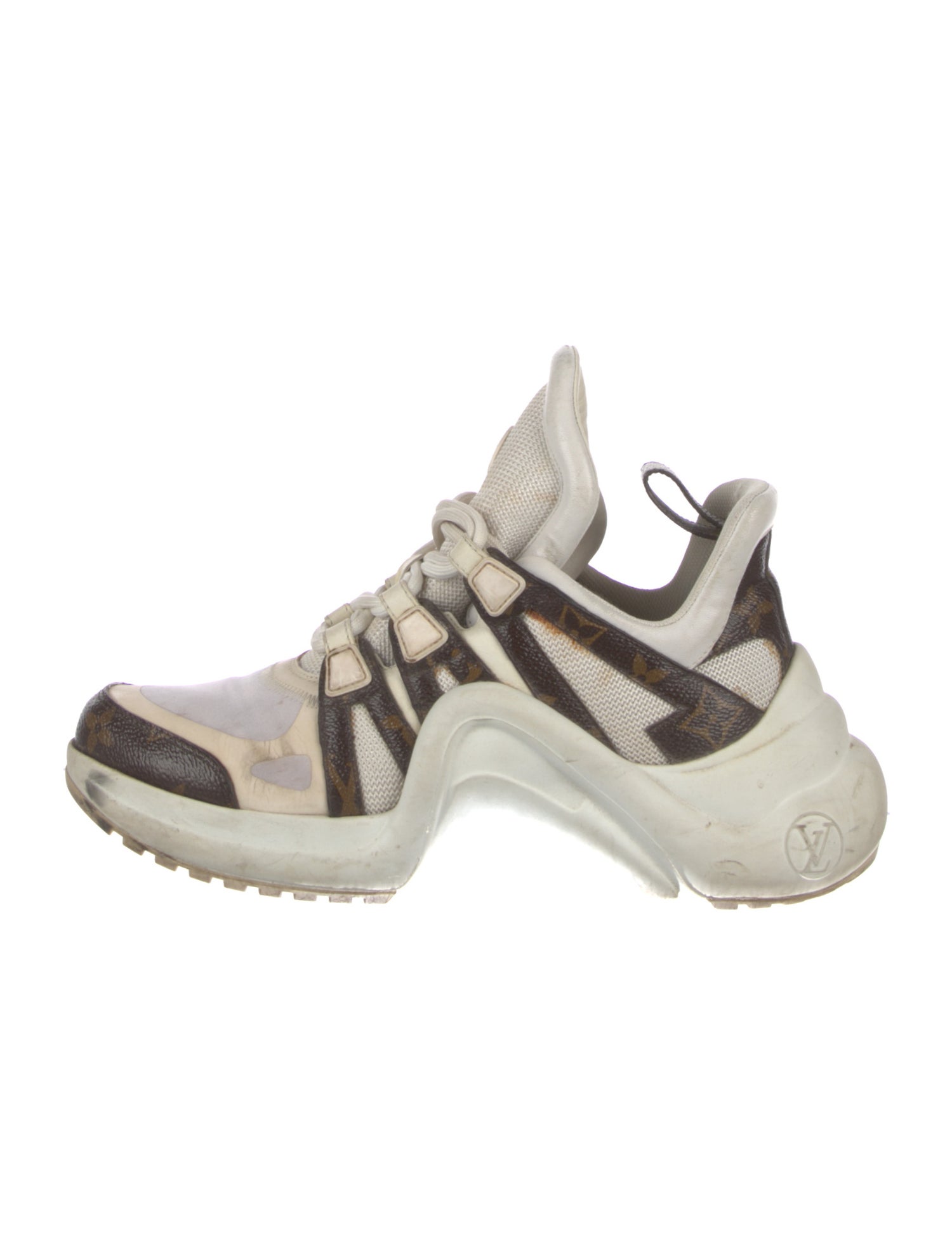Louis Vuitton LV Monogram Mesh Chunky Sneakers