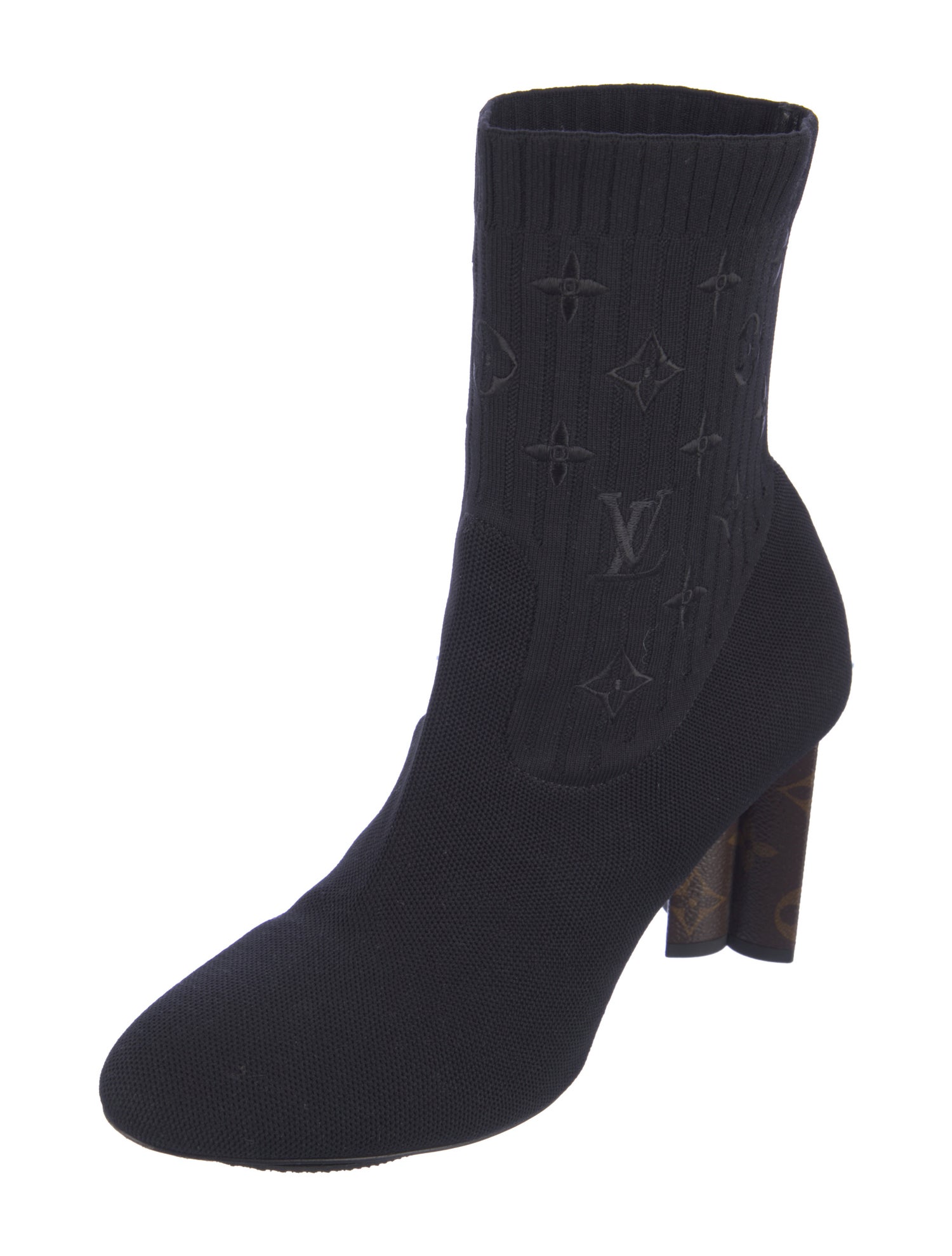 Louis Vuitton LV Monogram Sock Boots